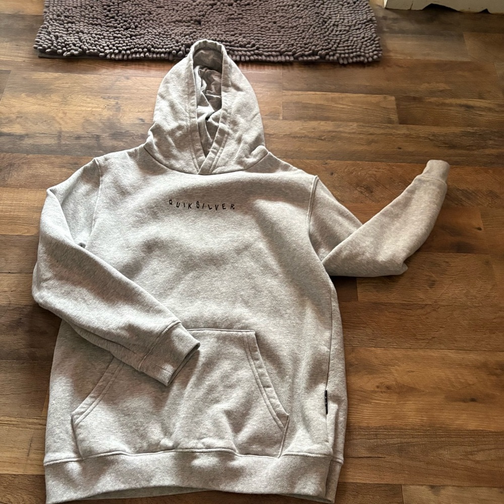 Quiksilver Heather Gray Sweatshirt